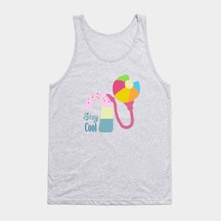 Cochlear Implant - Stay Cool Design Tank Top